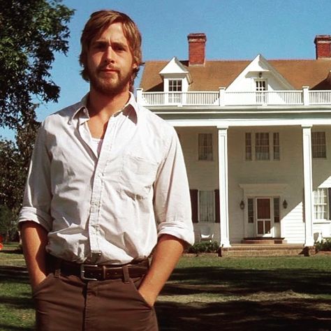 Noah and his house for Allie in The Notebook (2004) The Notebook, Notebook, White