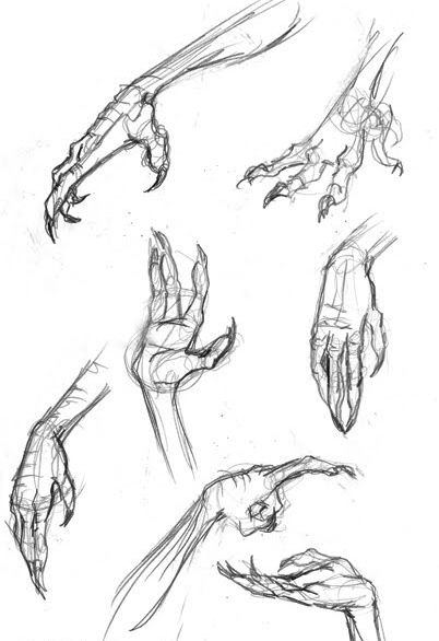 Monster Feet Drawing, How To Draw Stuff, Bow Poses, Hand References, Monster Sketch, Game Maker, Art Anatomy, Drawing Help, Monster Drawing