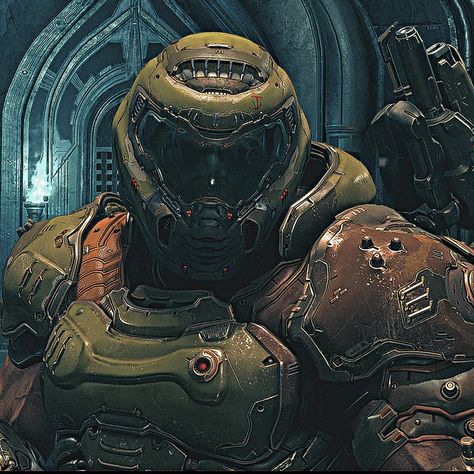 #doom#doompfp#doomicon#doomslayer#doomslayerpfp#doomalayericon#pfp#icon#fby#pfpgame#icongame#game#gameicon#gamepfp Doom Guy, Doom Demons, Doom 2016, Doom Slayer, Doom Game, Doom Eternal, Marvel Comics Superheroes, Dc Icons, Human Poses Reference