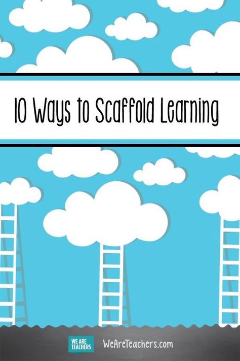 How To Scaffold Learning, Scaffolding In Education, Best Teaching Practices, How To Be A Great Teacher, Vygotsky Theory, Scaffolding Learning, Teacher Development, Teachers Aide, Teaching Teachers