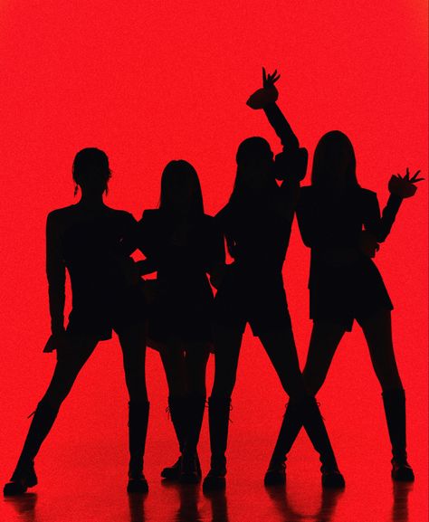 Girls Album, Kpop Group, Shadow Art, Album Cover Design, Kpop Posters, Black Pink Instagram, Kpop Entertainment, Album Design, Kpop Wallpaper