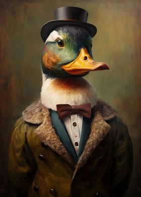 Displate is a one-of-a-kind metal poster designed to capture your unique passions. Sturdy, magnet mounted, and durable – not to mention easy on the eyes! Hybrid Animals, Duck Wallpaper, الفن الرقمي, Tropical Animals, Animal Portraits Art, Altered Photo, Animal Portraits, Digital Art Illustration, Weird Animals