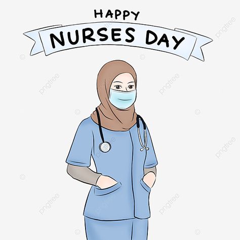 Happy Nurses Day Images, Nurse Hijab, Nurse Ideas, Nurse Drawing, International Nurses Day, Nurse Cartoon, National Nurses Day, Happy Nurses Day, Nurse Photos