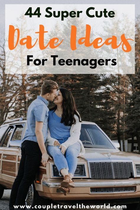 44 Cute date ideas for Teenage Couples (From a once teenage couple!) Here you fill find the very best and totally adorable cheap, fun & date ideas for a millennial couple at high school! Dates ideas include all seasons including summer, winter, fall and spring. The very best first date ideas here! #dateideas #teenager #teendating #teendate #datenight #date Dance Day Date Ideas, Group Date Ideas For Teenagers, Day Date Ideas For Dances, Cute Easy Date Ideas, Teen Date Ideas, Group Date Ideas, Date Ideas For Boyfriend, Date Ideas For Teenagers, Date Ideas For Teens