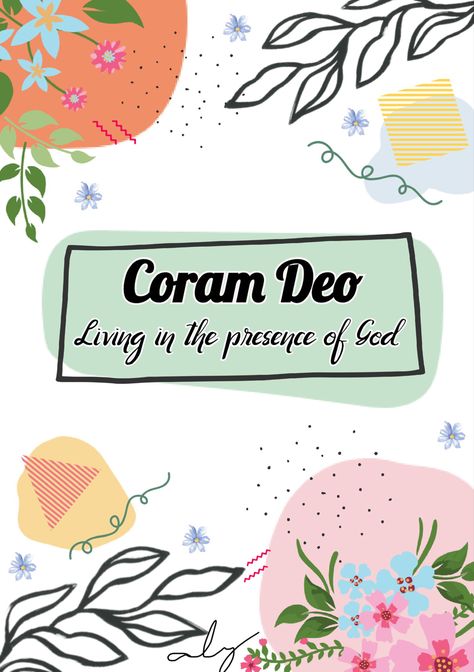 Coram Deo Wallpaper, Coram Deo, In The Presence Of God, For The Glory Of God, The Presence Of God, Presence Of God, The Glory Of God, Glory Of God, Armor Of God