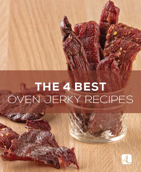 Oven Jerky Recipes, Jerky In The Oven, Deer Jerky Recipe, Venison Jerky Recipe, Oven Jerky, Jerkey Recipes, Venison Jerky, Homemade Beef Jerky, Homemade Jerky