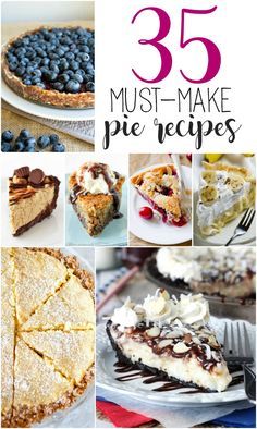 Milk Bar Pie, Sweet Cherry Pie, Chocolate Chip Pie, Dessert Pie Recipes, Favorite Pie Recipes, Banana Pie, Kinds Of Pie, Vegan Pie, Kinds Of Desserts