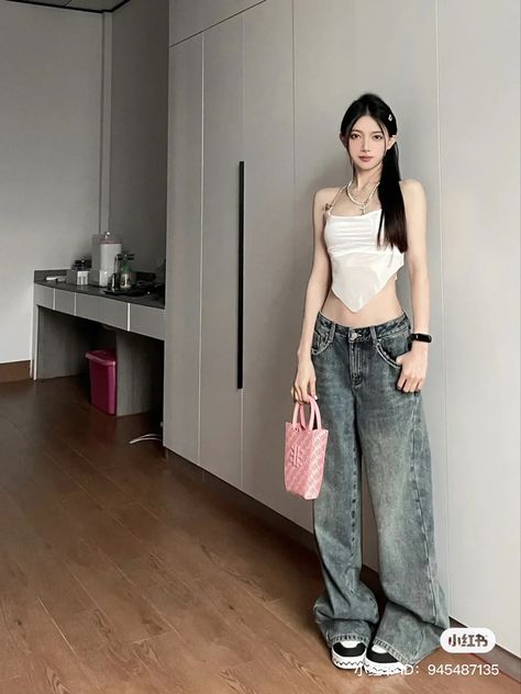 Abuci Fashion, Cute Outfits Korean, Cute Modest Outfits, Style Korea, Tomboy Style Outfits, Girl Fits, Fashion Hacks Clothes, Tomboy Fashion, Fashion Killa