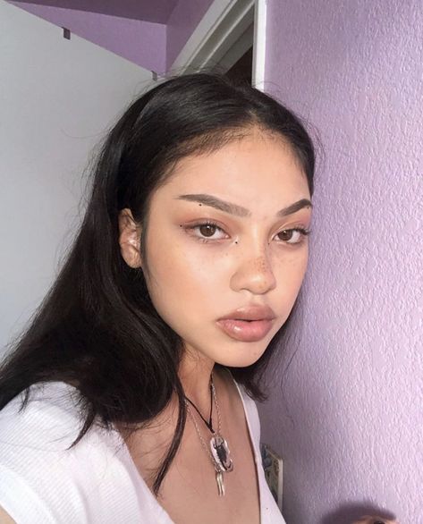 Minimal Makeup Look, Alternative Makeup, Minimal Makeup, Cute Makeup Looks, Girls Makeup, Pretty Makeup, Artistry Makeup, Cute Makeup, Aesthetic Makeup