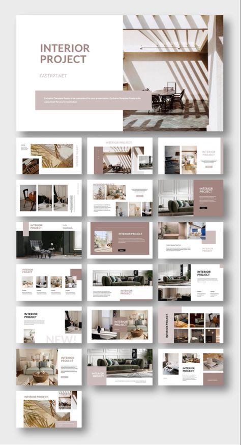 Interior Design Project Layout, Interior Design Presentation Powerpoint, Interior Presentation Design, Project Presentation Layout, Moodboard Presentation, Catalog Layout Design, Design Presentation Boards, Presentation Powerpoint Design, Interior Design Powerpoint