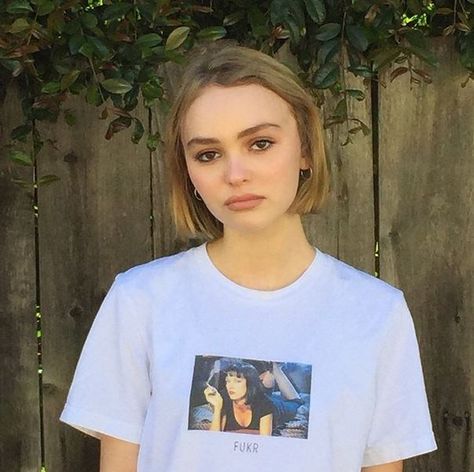 Lily Depp, Lily Rose Depp Style, Rose Depp, Vanessa Paradis, Lily Rose Depp, Lily Rose, High Society, Grunge Hair, Blonde Bob