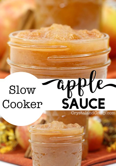 Slow Cooker Applesauce Recipe for a Large Family | CrystalandComp.com Best Apples For Applesauce, Apples For Applesauce, Recipe Using Applesauce, Make Applesauce, Homemade Applesauce Recipes, Recipe Using Apples, Slow Cooker Applesauce, Crockpot Applesauce, Leftover Apples