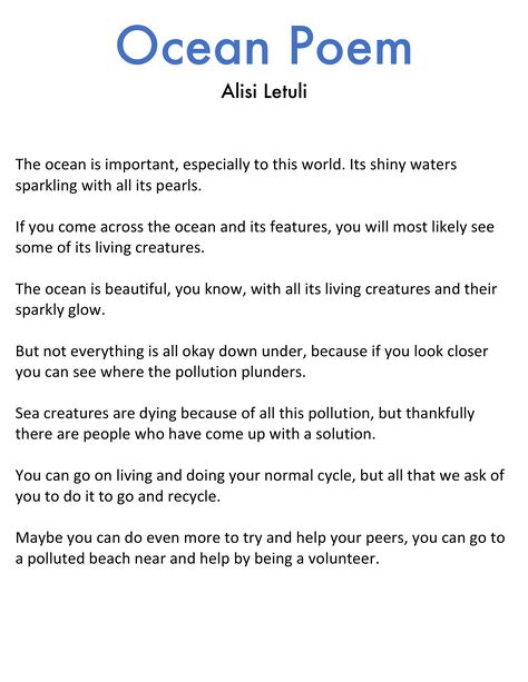 Ocean Poem, Simple Poems, Poetry Ideas, Ocean Pollution, Slam Poetry, Human Activity, Save Earth, Journal Writing, Pollution