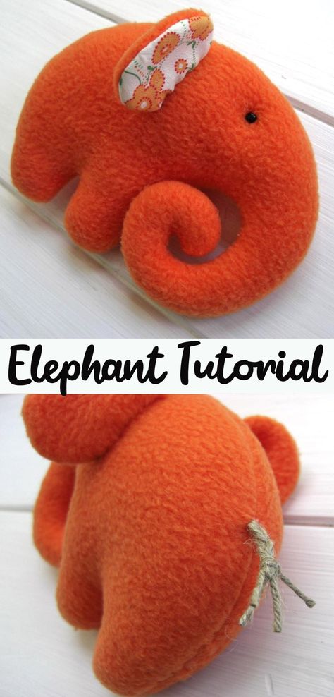 Soft Animal Elephant Tutorial Elephant Soft Toy Pattern Free, Felt Elephant Patterns Free Printables, Elephant Sewing Pattern Free, Diy Elephant, Elephant Soft Toy, Animal Elephant, Elephant Stuffed Animal, Doll Patterns Free, Soft Toy Patterns