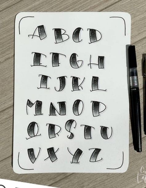 Cool Fonts Alphabet Creative Hand Lettering, Font Styles Alphabet Calligraphy, Cool Fonts Alphabet Creative, Different Fonts Styles Alphabet, Bold Lettering Fonts, Hand Lettering Alphabet Fonts Creative, Alphabet Fonts Creative, Cool Writing Fonts, Writing Styles Fonts