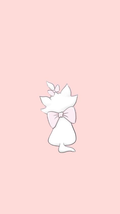 Marie from aristocats on pink background, very aesthetic wallpaper Pink Disney Wallpaper, Disney Pink Aesthetic, Pink Disney Aesthetic, Aristocats Wallpaper, Wallpaper Disney Princess, Marie From Aristocats, Aesthetic Wallpaper Pink, Pink Wallpaper Desktop, Disney Characters Wallpaper