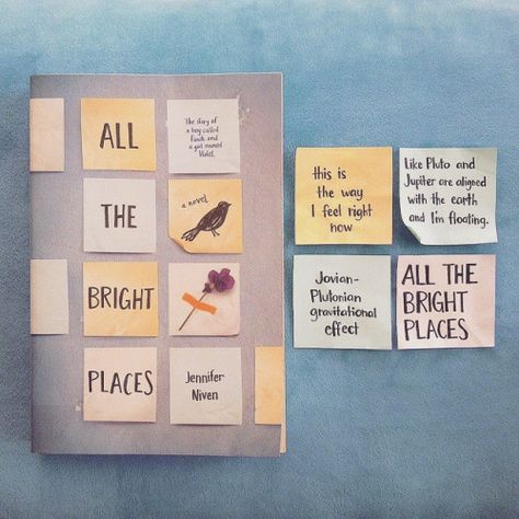 All The Bright Places BooK How It Feels To Float Book, How It Feels To Float, Float Book, All The Bright Places Book, All The Bright Places Quotes, Floating Quotes, Theodore Finch, Book Flatlay, Jennifer Niven