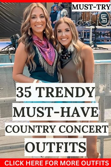 What to Wear to a Country Concert: 35 Stylish Country Concert Outfits 160 Country Outfit For Concert, Outfit For Shania Twain Concert, Outfit Ideas For A Country Concert, Outfit To Country Concert, Cute Outfits For Country Concert Summer, Outfit Idea For Country Concert, Outside Country Concert Outfit Summer, Outfits To Wear To Country Concert, Concert Shoes What To Wear