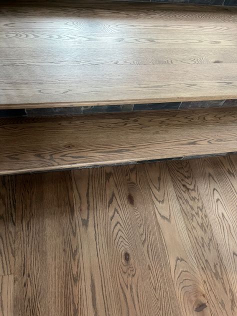 Best Stain Colors For Red Oak, Pickled Red Oak Floors, Red Oak Floors Stained Light, Light Brown Stain Wood, Special Walnut Classic Grey Stain, Special Walnut And Weathered Oak, Stain Colors On Red Oak Floors, Mid Tone Oak Floors, Duraseal Classic Gray On Red Oak