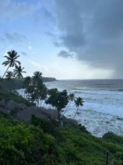 The gushing waves near The Cape, Goa. Bangladeshi Aesthetic, Light Academia, Goa, Light In The Dark, Cape, Quick Saves, Nature