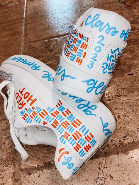 Shoes
Custom shoes
Spirit shoes School Spirit Diy Projects, Senior Jeans Painted 2024 Ideas, School Spirit Shoes, Senior Painted Jeans, Senior Pants, Hoco Shoes, Highschool Football, Camp Outfits, Senior Year Things