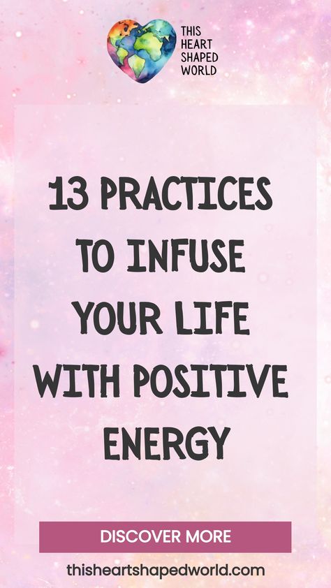 Implement these 13 daily practices to cultivate positive energy and maintain balance in your life. Learn how to attract positivity and send good vibes effortlessly. Attract Positive Energy, Energy Balance, Vibe Check, Daily Practices, Authentic Self, Spiritual Practices, Positive Life, Self Discovery, Positive Energy