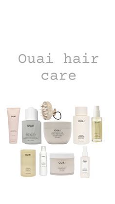 Check out aesthetic4773's Shuffles #hairroutine #haircare #beauty Minimalist Hair Care Products, Haircare Products Aesthetic, Ouai Hair Products Aesthetic, Ouai Hair Mask, Minimalist Hair Care Routine, Ouai Fine Hair Conditioner, Ouai Hair Oil, Ouai Hair, Ouai Haircare