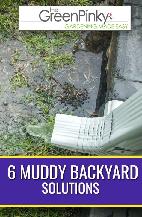 Muddy Backyard Solution Landscaping, Muddy Yard Solutions, Muddy Backyard Solution, Drainage Solutions Backyard, Muddy Backyard, Drainage Solutions Landscaping, Drainage Ditch, French Drain, Drainage Solutions