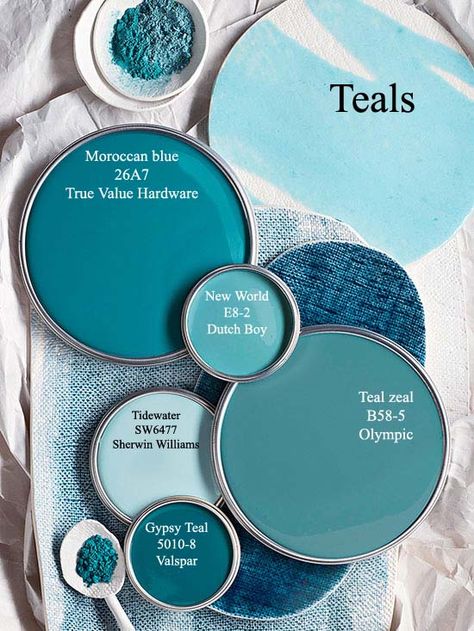 Moroccan blue- True Value Blue Paint Colors, Moroccan Blue, Perfect Blue, Shades Of Teal, Tapeta Pro Iphone, Design Hotel, Blue Rooms, Blue Paint, Colour Schemes