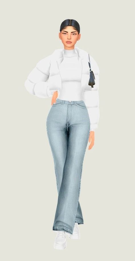 Sims 4 Mods Clothing Outfit Women, Cute Sims Clothes Cc, Sims 4 Cc Coat Maxis Match, Sims 4 Cc Women Jeans, Sims 4 Winter Outfits Cc, Sims 4 Lookbooks Cc Female, Sims 4 Female Jeans Cc, Sims 4 Clothes Winter, Sims Cold Weather Cc