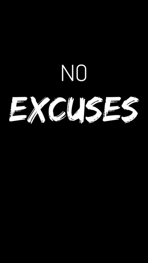 Phrase Motivation, Gym Motivation Wallpaper, Gym Wallpaper, Discipline Quotes, Motivational Quotes Wallpaper, Motivational Wallpaper, Gym Quote, No Excuses, Note To Self Quotes