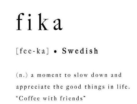 Word Meaning Tattoos, Traditional Swedish Tattoo, Swedish Language Aesthetic, Swedish Words And Meanings, Fika Tattoo, Swedish Tattoo Ideas, Fika Aesthetic, Swedish Sayings, Swedish Symbols