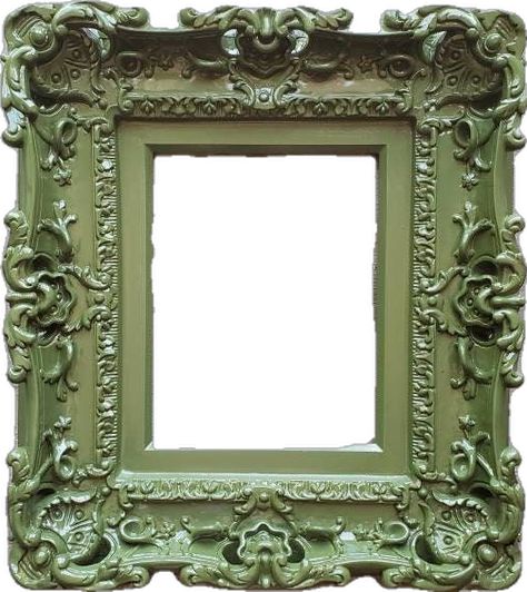 Cottagecore Picture Frame, Photo Frames Aesthetic, Stickers For Collage, Cottagecore Pictures, Aesthetic Frames, Frame Canvas Art, Green Picture Frame, Collage Items, Image Frames