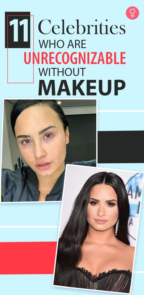 11 Celebrities Who Are Unrecognizable Without Makeup: When we say makeup, we don’t mean the regular eyeliner and gloss; we mean serious stuff done by a professional makeup artist. So, if you have been waiting to see what famous celebs look like without makeup and filter, you are at the right place! We at Stylecraze made a list of 11 famous celebs who rocked the no-makeup look. Read on to be dazed! #celebrities #nomakeup #withoutmakeup #beauty #beautytips Celebrities Without Makeup, Models Without Makeup, Celebs Without Makeup, Celebrity Beauty Secrets, Bad Makeup, Makeup Fails, Green Lipstick, Celebrity Selfies, Celebrity Makeup Looks