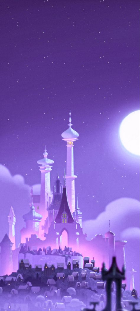 Purple Princess Wallpaper, Purple Disney Wallpaper, Tangled Wallpaper Iphone, Tangled Wallpaper, Lost Princess, Frozen And Tangled, Purple Quotes, Princess Wallpaper, Phone Theme