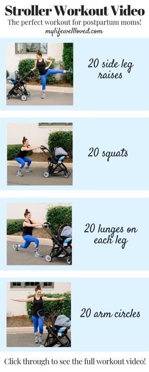 Stroller Workout Video for Postpartum Moms by Heather Brown at MyLifeWellLoved.com // #strollerworkout #workoutvideo #quickworkout #postpartumbody #postpartum #fitmom Walking Group, Stroller Workout, Mom Workout, Postpartum Workout, Weekly Workouts, Pregnancy Fitness, Baby Workout, Arm Circles, Fitness Ideas