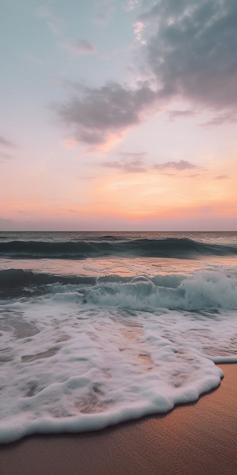 The Beach Wallpapers, Beach Sunset Phone Wallpaper, Aesthetic Outdoors Wallpaper, That Vibe Aesthetic, Wallpaper For Summer Iphone, Pretty Iphone Background, Cute Wallpapers Aesthetic Home Screen, Pretty Wallpapers Simple, Homescreen Wallpaper Beach