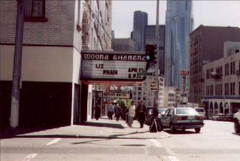 Downtown Seattle ‘80s Seattle 90s, Maynard Ferguson, Seattle Grunge, Kat Stratford, Style Icons Inspiration, Liz Phair, Grunge Looks, Dark Nights, Skid Row