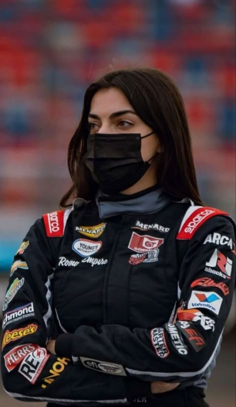 #racecar #nascar #career #dreamlife Female Driver Aesthetic, Female Racer Aesthetic, Female Race Car Driver, Female Racers, Car Outfit, Women Drivers, Race Car Driver, Girls F, Looks Country