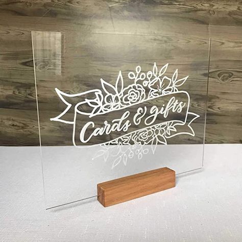 Amazon.com: UNIQOOO 8x10 inch Clear Acrylic Sheet, Wedding Welcome Table Sign, Pack of 10 - Stand NOT Included : Home & Kitchen Oil Based Markers, Wedding Table Number Holders, Open Bar Sign, Clear Acrylic Sheet, Wedding Acrylic, Hand Calligraphy, Chalk Lettering, Event Sign, Party Sign