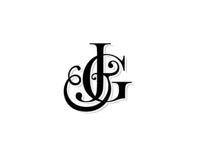 G Monogram, Permanente Make-up, Heart Tattoos, J G, Letter G, Wedding Logos, Letter J, Typography Letters, Monogram Design