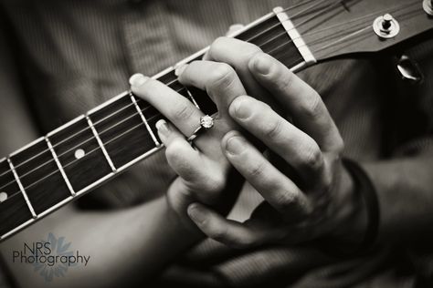 Guitar Wedding, Couples Music, Dr Hook, Wedding Musicians, Guitar Photos, Guitar Photography, Engagement Pictures Poses, Love Store, Couple Photoshoot Poses