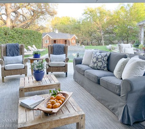 How to Decorate a Patio For Outdoor Entertaining - Sanctuary Home Decor