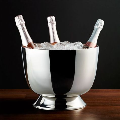 Charleston Wine/Champagne Bucket Holiday Hosting, Hosting Holidays, Champagne Bucket, Champagne Buckets, The Host, Ice Bucket, Crate And Barrel, Holiday Fun, Holiday Parties