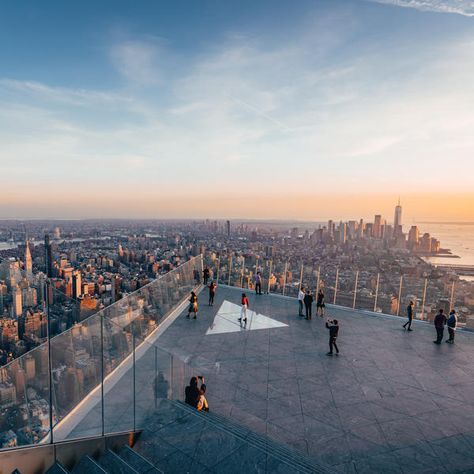 What to Expect at Edge—New York’s Newest, Most Breath-Taking Experience | Hudson Yards New York Beautiful Places, The Edge New York Pictures, Hudson Yards Nyc Photography, New York The Edge, New York Edge, The Edge New York, The Edge Nyc, Hudson Yards Nyc, Belitung Island