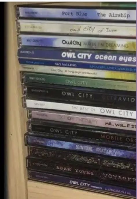 i dont even have 1 cd Sky Sailing, Camper Christmas, Hipster Aesthetic, Aesthetic Emo, Adam Young, City Sky, Memory Board, Owl City, Train Art