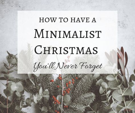 By being intentional with your time, money, energy and mindset, you CAN have a minimalist Christmas that's more meaningful than ever before. Natal, Non Traditional Christmas Dinner, Christmas Celebration Ideas, Free Christmas Decorations, Money Energy, Minimal Christmas, Winter Inspo, Christmas Planning, Celebration Ideas