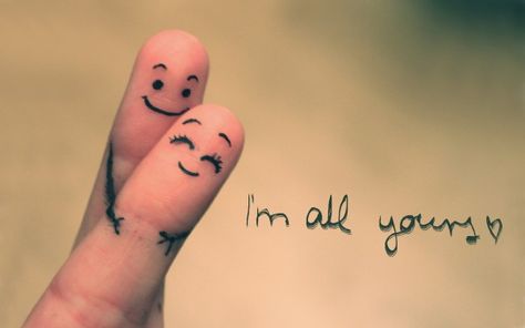 I'm all yours, fingers crossed :) What I Like About You, Finger Art, Love Quotes Wallpaper, Two Fingers, My Funny Valentine, Love Quotes For Her, Naha, Cute Love Quotes, All You Need Is Love