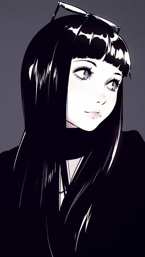 Kuvshinov Ilya, Ilya Kuvshinov, Japon Illustration, Hinata Hyuga, Dark Anime, Community Wall, Wall Photos, Anime Fanart, Aesthetic Art