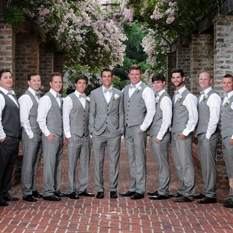 Blue groomsmen